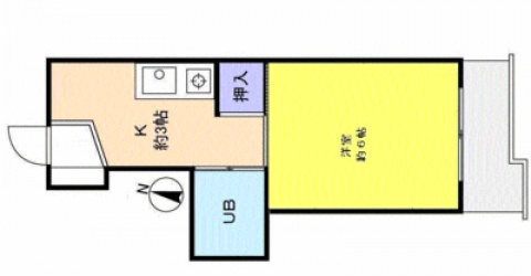 北岡ビルの間取り