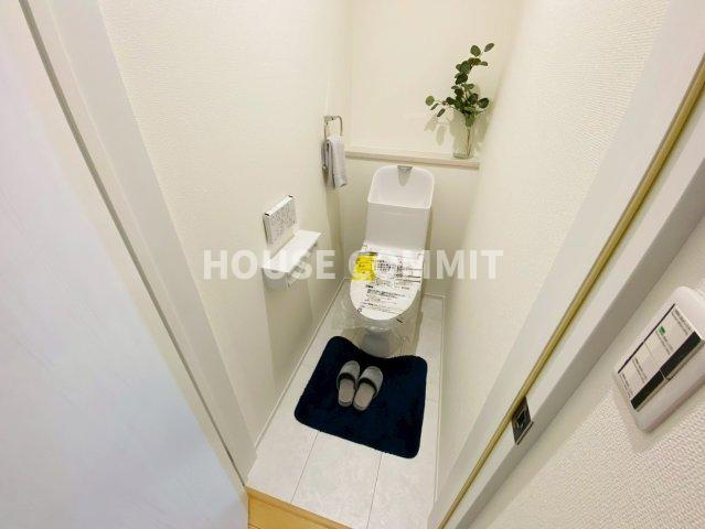 新築戸建て　ライフベース成田　7号棟のトイレ