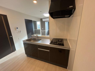 【キッチン】 | メルヴェーユ天童A | ２口コンロ（イメージ）