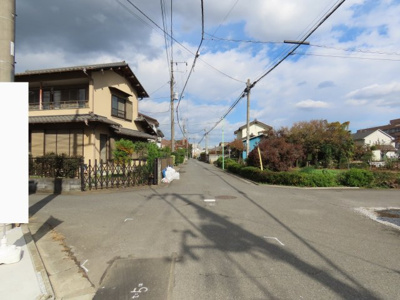 【前面道路含む現地写真】 | 川越市かすみ野新築戸建