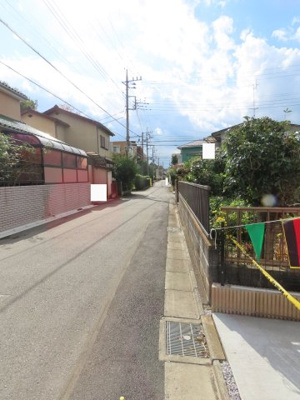 【前面道路含む現地写真】 | 川越市かすみ野新築戸建