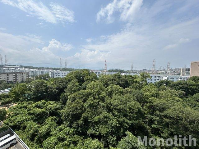 泉北鴨谷台３丁6号棟の展望