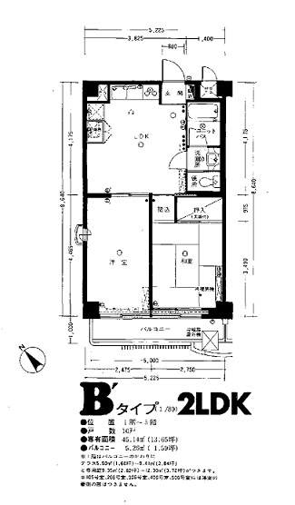 ルイマーブル乃木坂のその他|分譲時の間取図