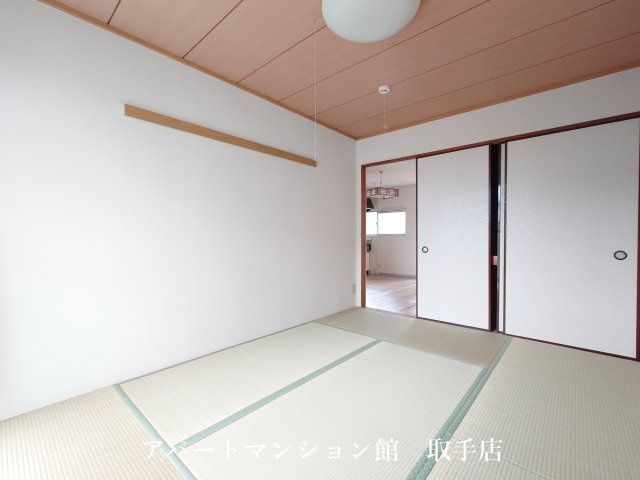ムカイハラハイツAの寝室