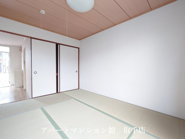 ムカイハラハイツAの寝室