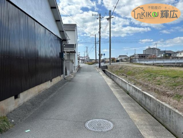 【前面道路含む現地写真】 | 姫路市飾磨区細江　新築