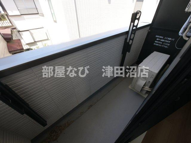 船橋市西習志野３丁目のアパートのバルコニー|バルコニー付きです