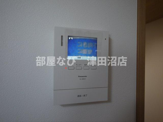 船橋市西習志野３丁目のアパートのセキュリティ|モニター付きインターホン