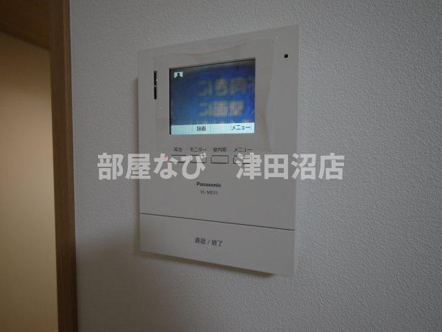船橋市西習志野３丁目のアパートのセキュリティ|モニター付きインターホン