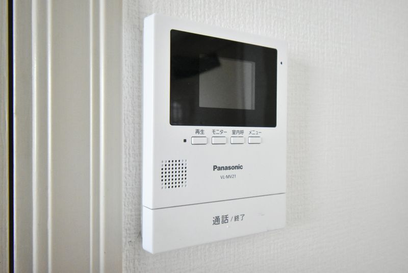 メゾンフルールのセキュリティ|TVモニター付きで安心です☆