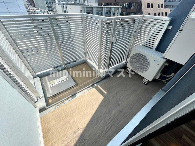 I Cube南船場のバルコニー