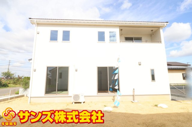 矢吹町八幡町　　　1号棟　　善郷小学校、矢吹中学区の外観|南側から見た外観