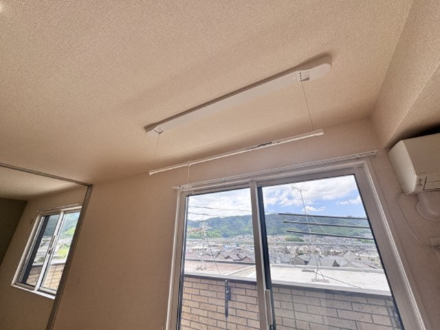 サンライズの設備|室内物干し