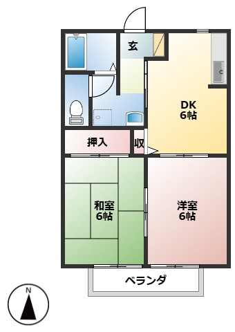 グリーンパークはやのB棟