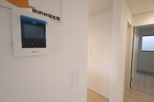 《仲介手数料無料》桜区町谷３丁目24-1(1号棟)新築一戸建てクレイドルガーデンのセキュリティ|撮影日 2025年10月9日 16:15 曇り