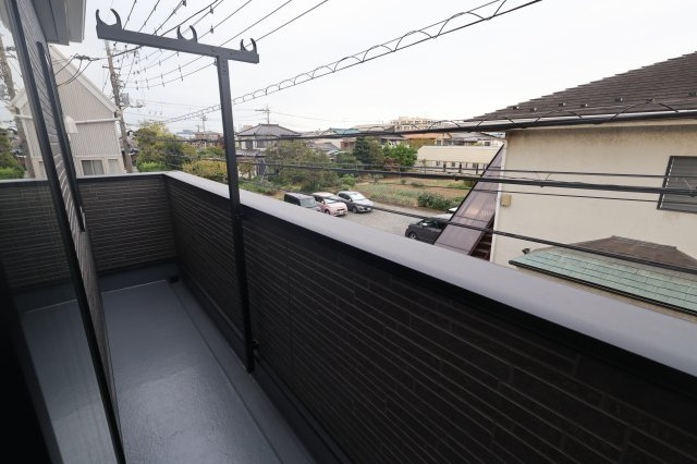 《仲介手数料無料》桜区町谷３丁目24-1(1号棟)新築一戸建てクレイドルガーデンのバルコニー|撮影日 2025年10月9日 16:15 曇り