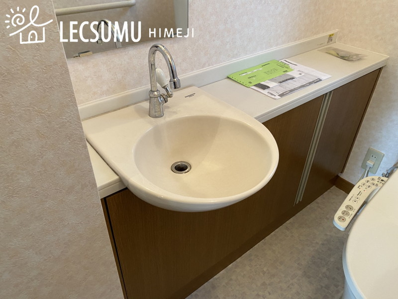 姫路市飾磨区加茂/中古戸建の洗面所