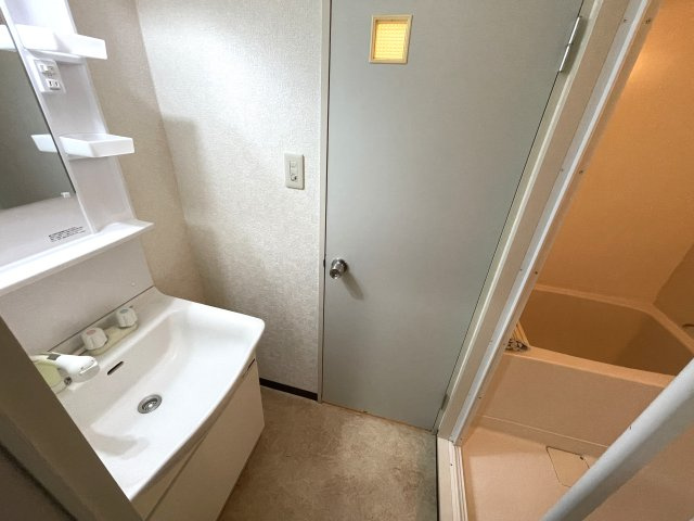 ハイデンス石川の洗面所