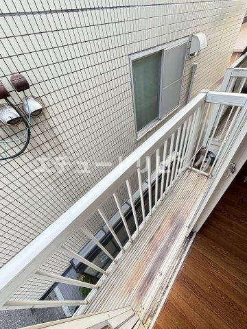 コスモ志木のバルコニー