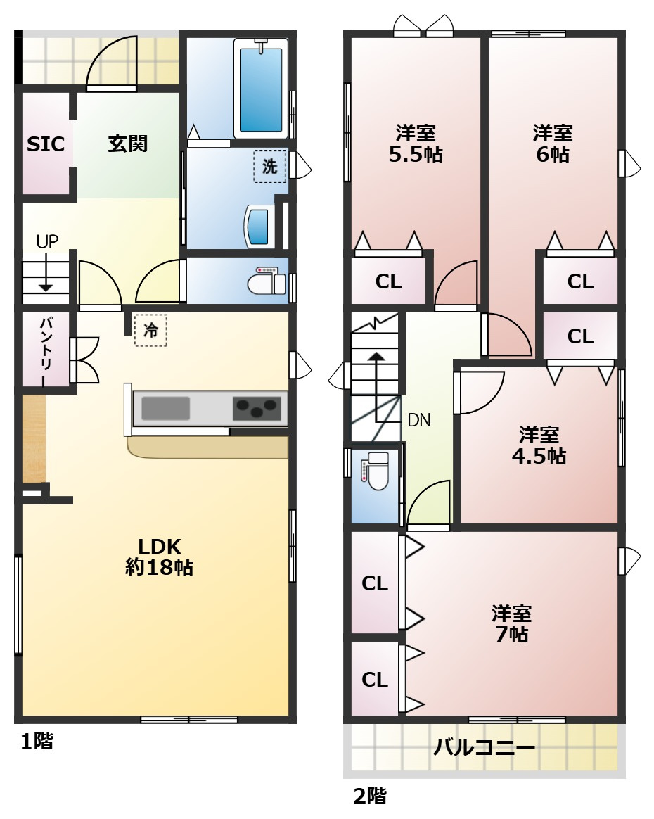 ～長期優良住宅、ZEH水準省エネ住宅～長井３丁目新築戸建　の画像
