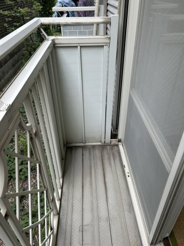 サクラハイツのバルコニー