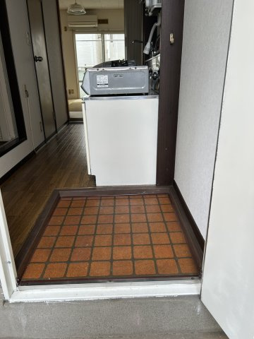 サクラハイツの玄関