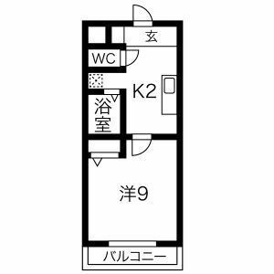 サニー金山の間取り