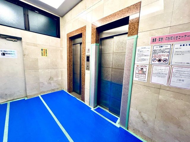クレストフォルム上野グランステージのその他共用部分|エレベーターは二基