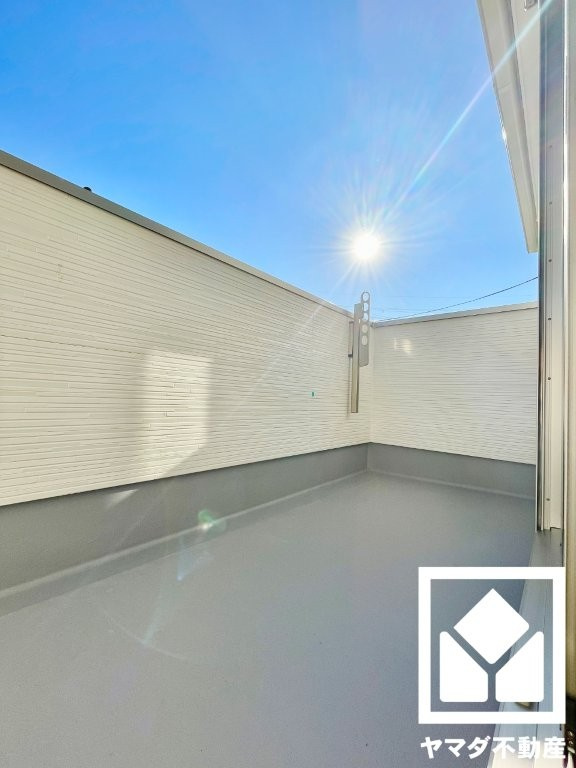 宇治市槇島町一ノ坪　第1　1号地のバルコニー