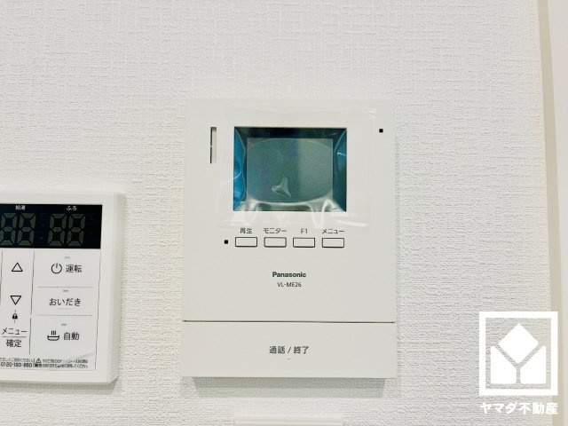 八幡市八幡山田　第3　3号棟の防犯設備