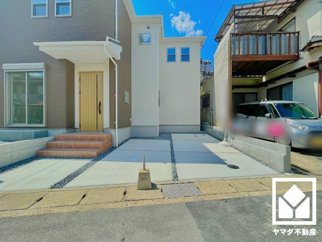 八幡市八幡樋ノ口　第1　1号地の駐車場