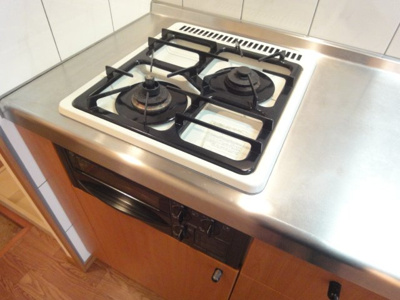 【キッチン】 | グランドパレス宮西 | ２口ガスコンロ（イメージ）