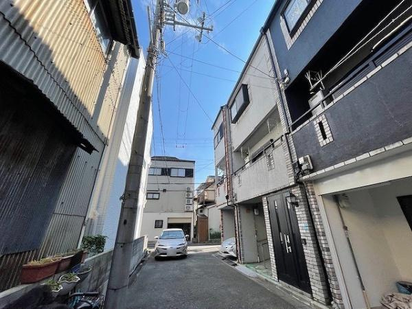 【前面道路含む現地写真】 | 大阪市都島区毛馬町4丁目　中古戸建