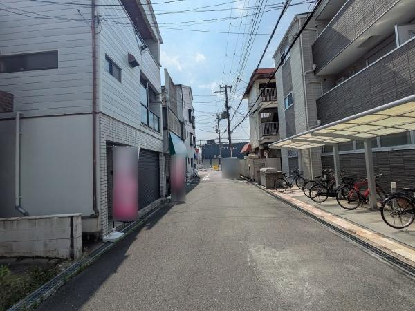 【前面道路含む現地写真】 | 門真市南野口町　中古戸建