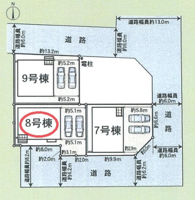 【区画図】 | クレイドルガーデン奈良市杏町第２ | 区画図