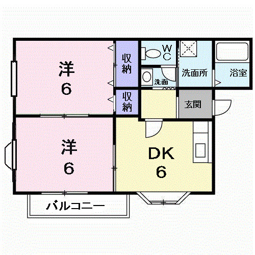 プレミールの間取り