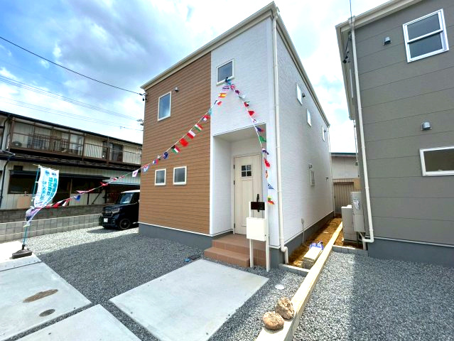 新築戸建　長野市神楽橋第１　全２棟の外観|外観です