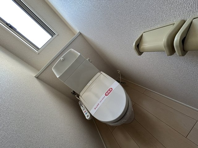 高崎市日高町のアパートのトイレ
