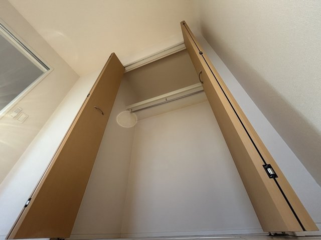 高崎市日高町のアパートの収納