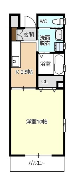 コンソラーレ中野の間取り
