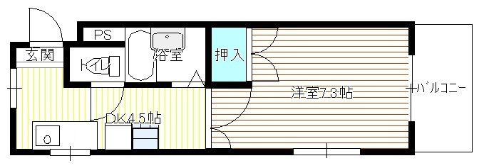 フローラル二瀬の間取り
