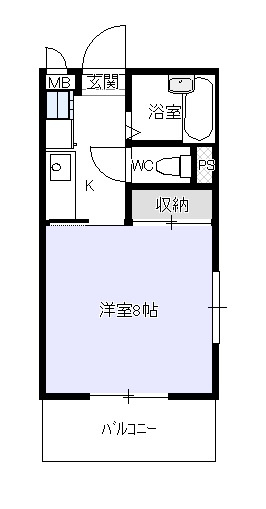 ヒロタハイツの間取り