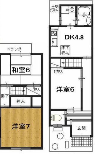 西京区上桂西井居町オーナーチェンジ戸建て
