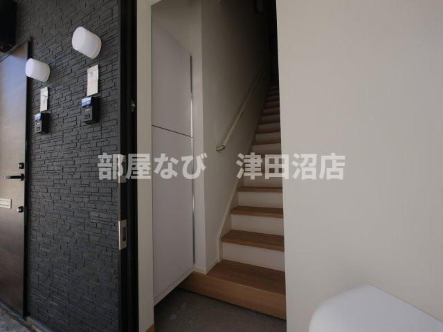 船橋市西習志野３丁目のアパートの玄関|玄関は1階にあります