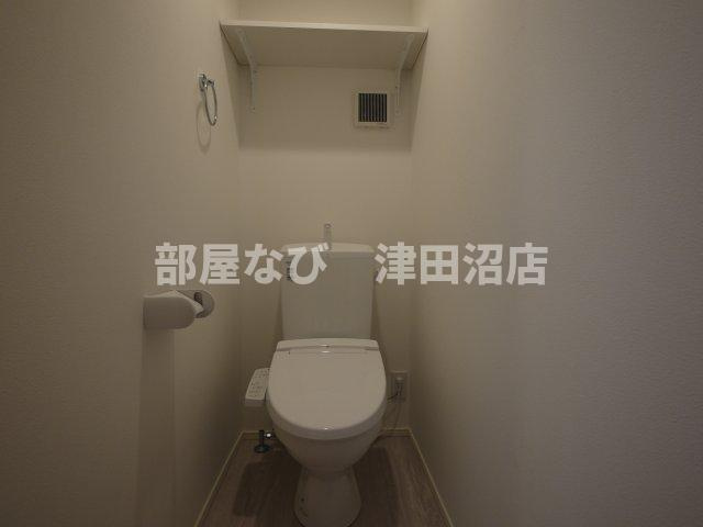船橋市西習志野３丁目のアパートのトイレ|温水洗浄便座付き