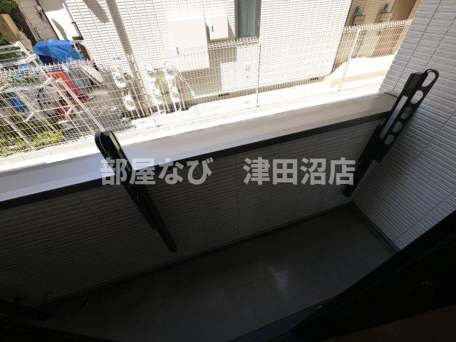 船橋市西習志野３丁目のアパートのバルコニー|バルコニー付き
