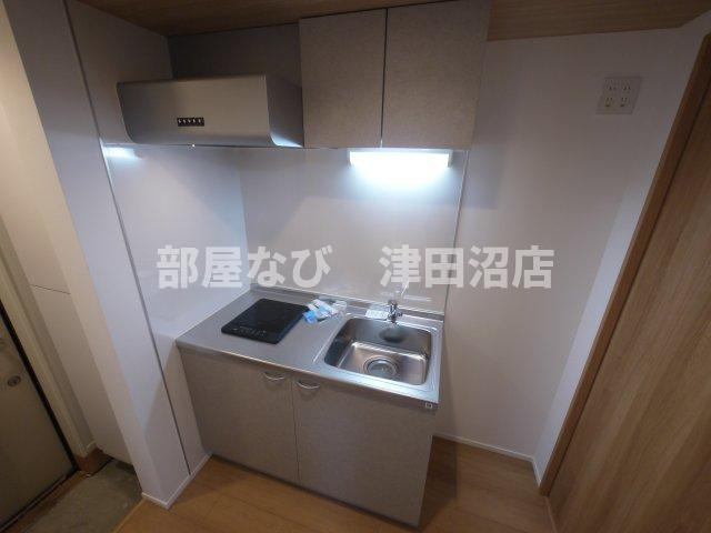 船橋市西習志野３丁目のアパートのキッチン|IHコンロ付きのキッチン