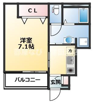 船橋市西習志野３丁目のアパートの間取り