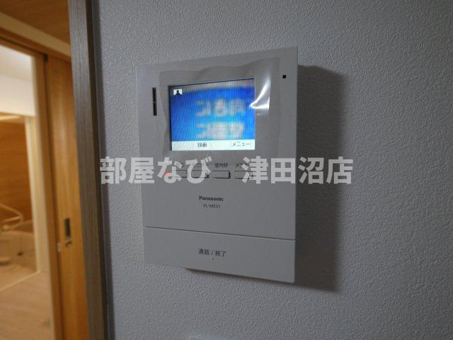 船橋市西習志野３丁目のアパートのセキュリティ|モニター付きインターホン