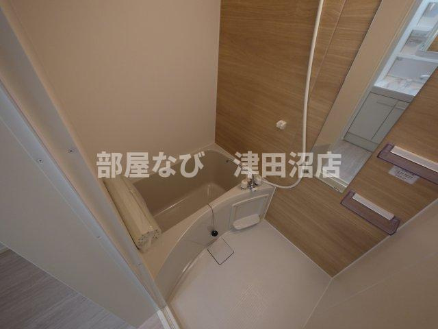 船橋市西習志野３丁目のアパートの浴室|日々の疲れを癒すお風呂付です